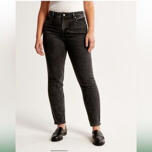 #48. Abercrombie & Fitch Curve Love High Rise Mom Jean